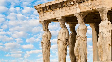 Érechtheion, le temple grec juché sur lacropole et ses cariatides